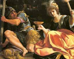 CARRACCI, Lodovico Alessandro e Taide Spain oil painting art